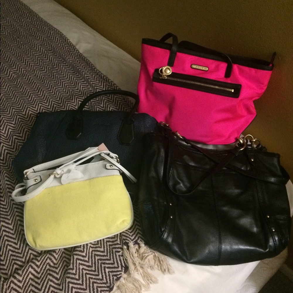 Sale! 4 bags bundle 2 michael kors 1 coach 1 juicy